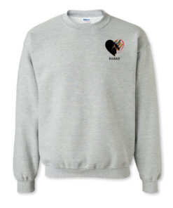 Unisex 50/50 Grey Crewneck