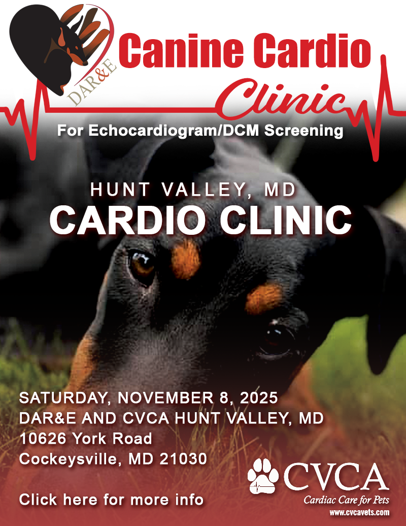 Hunt Valley Canine Cardio Clinic November 8 2025