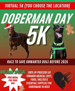 2025 Virtual Doberman Day 5K